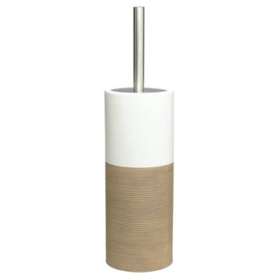 Sealskin Doppio Toiletborstel met houder Porselein Zand 361840565