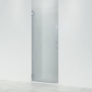 Marenza Neptune Douchedeur - 80x200cm - profielloos - veiligheidsglas - anti kalk - chroom 6211WWM80