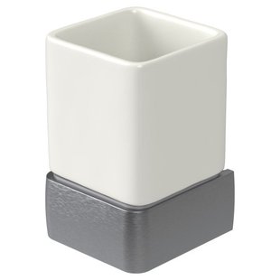 Haceka Aline Glashouder aluminium Geborsteld Grijs 1196893