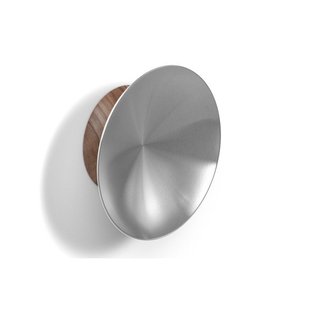 Zack Kover mantelhaak 11.5x11.5cm RVS Mat 50697