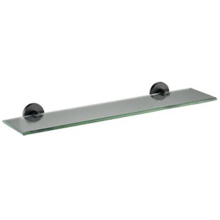 Plieger Vigo planchet glas 52x14.5cm zwart 4784429