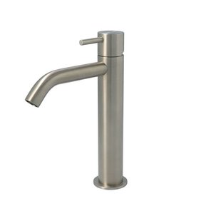 Hotbath Archie wastafelmengkraan medium zonder waste RVS AR003MIX