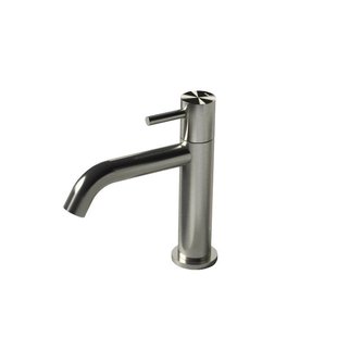 Hotbath Archie Fonteinkraan opbouw - uitloop 12cm - RVS AR001IX