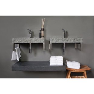 Forzalaqua Palermo wastafel 60x40x9cm Rechthoek 1 kraangat Natuursteen Graniet gezoet 8010241 Forzalaqua Palermo wastafel 60x40x9cm Rechthoek 1 kraangat Natuursteen Graniet gezoet 8010241