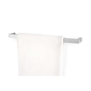 Zack LINEA Handdoekhouder - 62 - enkel - mat geborsteld RVS 40388