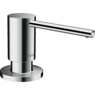 Hansgrohe A41 zeepdispenser 1-gats 500ml onderbouw chroom 40438000 Hansgrohe A41 zeepdispenser 1-gats 500ml onderbouw chroom 40438000