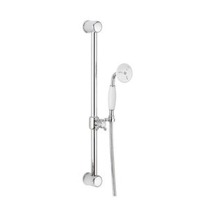 Crosswater Belgravia Glijstangset - 60cm - handdouche - doucheslang - chroom BELPACKAGE1