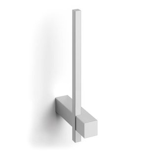 Zack Carvo Reserverolhouder - 2 rollen - geborsteld RVS 40481