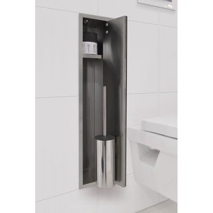 Looox Closed closetborstelgarnituur - rvs geborsteld cl6