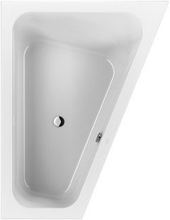 Villeroy & Boch Loop en friends bad - 175x135cm - rechts met hoekige binnenvorm wit uba175lfs9rev01