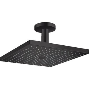 Hansgrohe Raindance e hoofddouche met plafondarm 30cm mat zwart 26250670