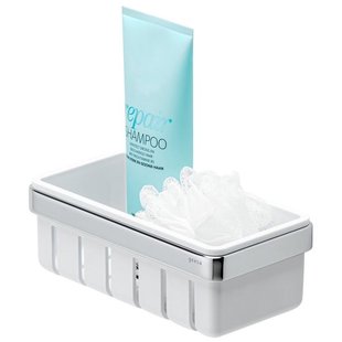 Geesa Frame Douchemand 21cm Wit / Chroom 918801-02