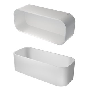 Geesa Frame Douchemand / Planchet 25cm Wit 918901-01