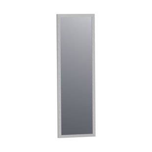 BRAUER Onyx spiegel - 25x80cm - rechthoekig - aluminium-kleurig geborsteld frame SP-ON25RHA