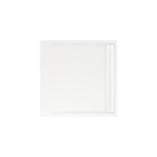 Xenz Easy Tray douchevloer - 100x100x5cm - acryl - zonder gootcover - wit 6950-01