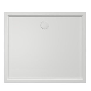 Xenz Mariana douchebak - 110x100x7 - Acryl - wit 6957-01