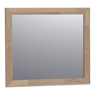 BRAUER Citrine spiegel - 80x70cm - rechthoekig - vingerlas eiken grijs frame SP-CI80RHVEG