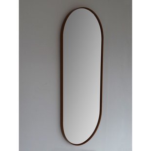 Royal plaza Intent spiegel ovaal met lijst 90x38cm mat zwart Royal plaza Intent spiegel ovaal met lijst 90x38cm mat zwart