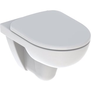Geberit 280 Basic wandclosetpack met wandcloset diepspoel rimfree 36x53cm met closetzitting met softclose wit s8p01500000g