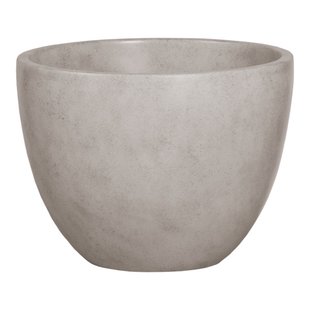BRAUER Concrete Waskom opbouw - 36x36x28cm - zonder overloop - rond - beton 8034