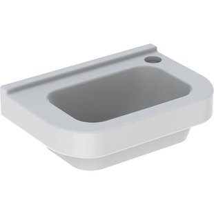 Geberit 300 Basic fontein met kraangat rechts zonder overloop 36x25x15cm wit s8400110000g
