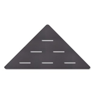 Looox corner shelf hoekplanchet - 30x22cm - antraciet corner30a