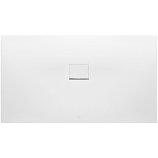 Villeroy & Boch Squaro infinity douchevloer - 100x80cm - stone white udq1080sqi2bv-rw Villeroy & Boch Squaro infinity douchevloer - 100x80cm - stone white udq1080sqi2bv-rw