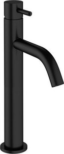 Crosswater MPRO Wastafelkraan - 36.2cm - hoog - zonder waste - zwart mat PRO112DNM