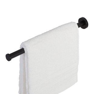 Geesa Nemox Handdoekrek 1 arm Zwart 916519-06