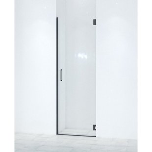 Marenza Neptune 5000 Douchedeur - 65x200cm - profielloos veiligheidsglas - anti kalk - mat zwart NWA6211-65MB