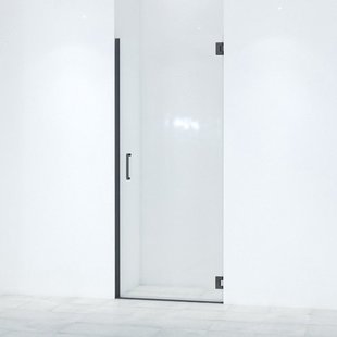 Marenza Neptune 5000 Douchedeur - 85x200cm - profielloos veiligheidsglas - anti kalk - mat zwart NWA6211-85MB