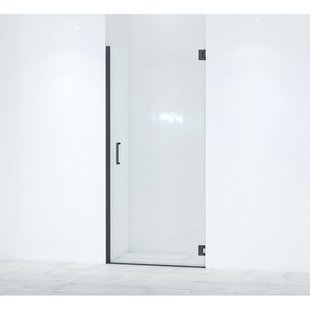 Marenza Neptune 5000 Douchedeur - 95x200cm - profielloos veiligheidsglas - anti kalk - mat zwart NWA6211-95MB