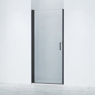 Marenza Neptune 6211 Douchedeur - 60x200cm - profiel - veiligheidsglas - anti kalk - mat zwart SKII6211-60MB