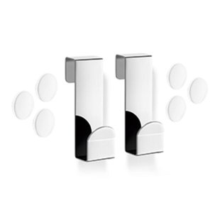 Zack Mitor haak 2.4x4.2x7.5cm voor douchewand set van 2 RVS 40262