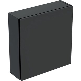 Geberit iCon bovenkast 45x46.7x15cm 1 deur zonder softclose Spaanplaat lava Mat 502.319.jk.1
