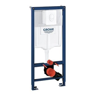 GROHE Rapid SL WC element met GD 2 reservoir met bedieningsplaat Skate Air 113cm voor wand of systeemwandmontage 38722001