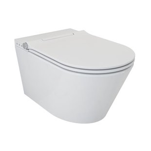 Royal plaza Juglans Douche WC Randloos met fohn en ladydouche Glans Wit 1787660