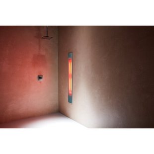 Sunshower Pure XL 2.0 Organic Grey Infrarood Inbouw - 19.9x123.8x10cm - full body - 1500W - Organic Grey 80034