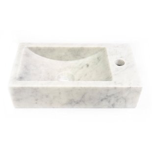 Saniclass Dia Fontein - 22x40x10cm - natuursteen marmer CW 220x400x100 Small L/R