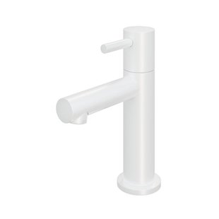 Hotbath Cobber Fonteinkraan opbouw - L-uitloop 8.5cm - mat wit E001WH