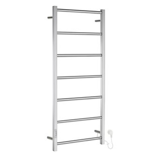 Smedbo Dry Handdoekradiator - 50x121.2x11.2cm - ophangen - RVS Gepolijst Edelstaal FK706