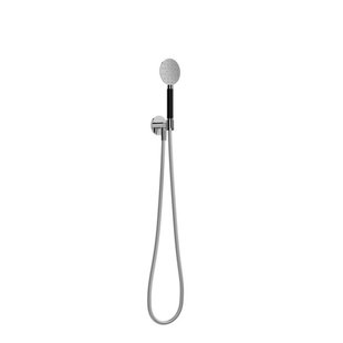Hotbath Cobber M442 ronde handdouche met wandsteun en uitlaat en doucheslang 150cm chroom M442CR
