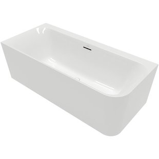 Villeroy & Boch Loop & friends half vrijstaand bad - 180x80cm - hoek links - Acryl Wit Alpin glans uba180lsf9cl00v-01 Villeroy & Boch Loop & friends half vrijstaand bad - 180x80cm - hoek links - Acryl Wit Alpin glans uba180lsf9cl00v-01