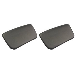 Saniclass Deluxe badkussen - 28x17cm - klein model - zwart - 2 stuks