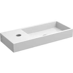 Clou Mini Wash Me fontein 45x19cm kraangat links Keramiek Wit CL/03.03134