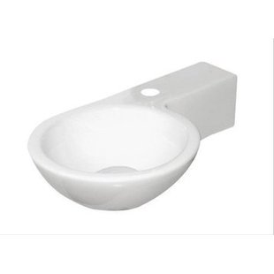 Best Design Class fontein 38x23x9,5cm met 1 kraangat rechts wit 3801730