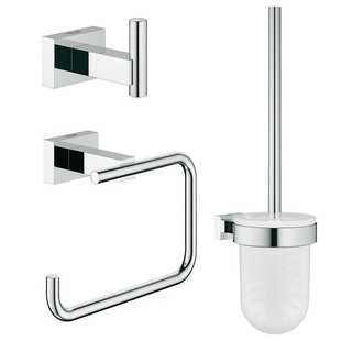 GROHE Essentials Cube accessoireset 3 in 1 chroom 40757001