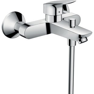 Hansgrohe Logis badkraan met omstel en koppelingen chroom 71400000