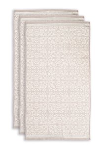 Pip Studio Badhanddoek Set/3 Tile de Pip Khaki 55x100 cm