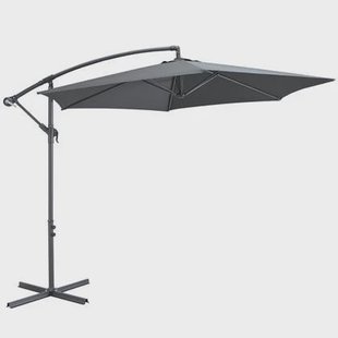 ACAZA Zweefparasol Donkergrijs